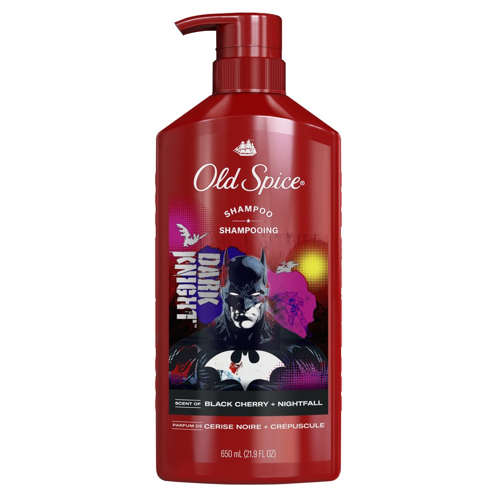 Old Spice Dark Knight Shampoo - Black Cherry + Nightfall - Shop