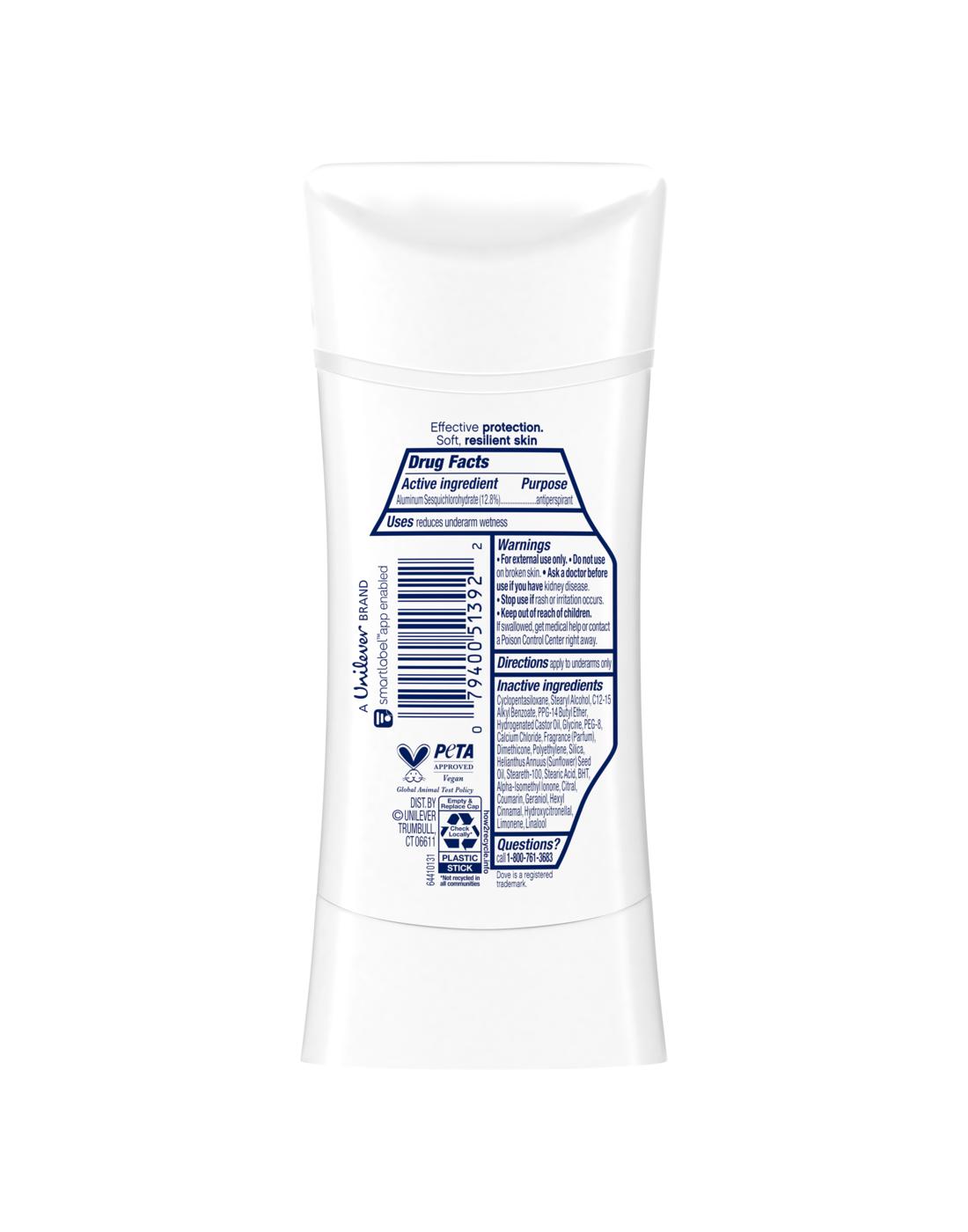 Dove Advanced Care 72 Hr Antiperspirant Deodorant - Dragon Fruit & Coconut; image 2 of 2