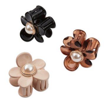 Scunci All Day Hold Daisy Claw Hair Clips