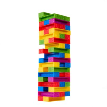 UNO Stacko Block Stacking Game