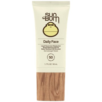 Sun Bum Daily Face Liquid Sunscreen Moisturizer - SPF 50, Travel Size