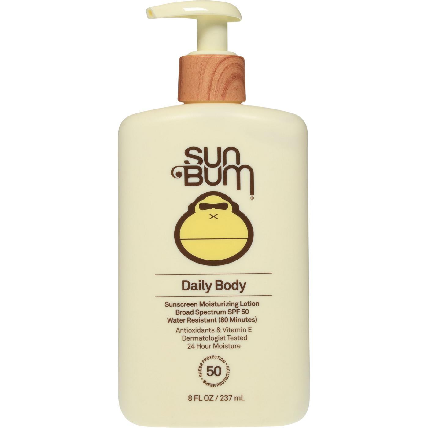 Sun Bum Daily Body Sunscreen Moisturizing Lotion - SPF 50; image 1 of 2