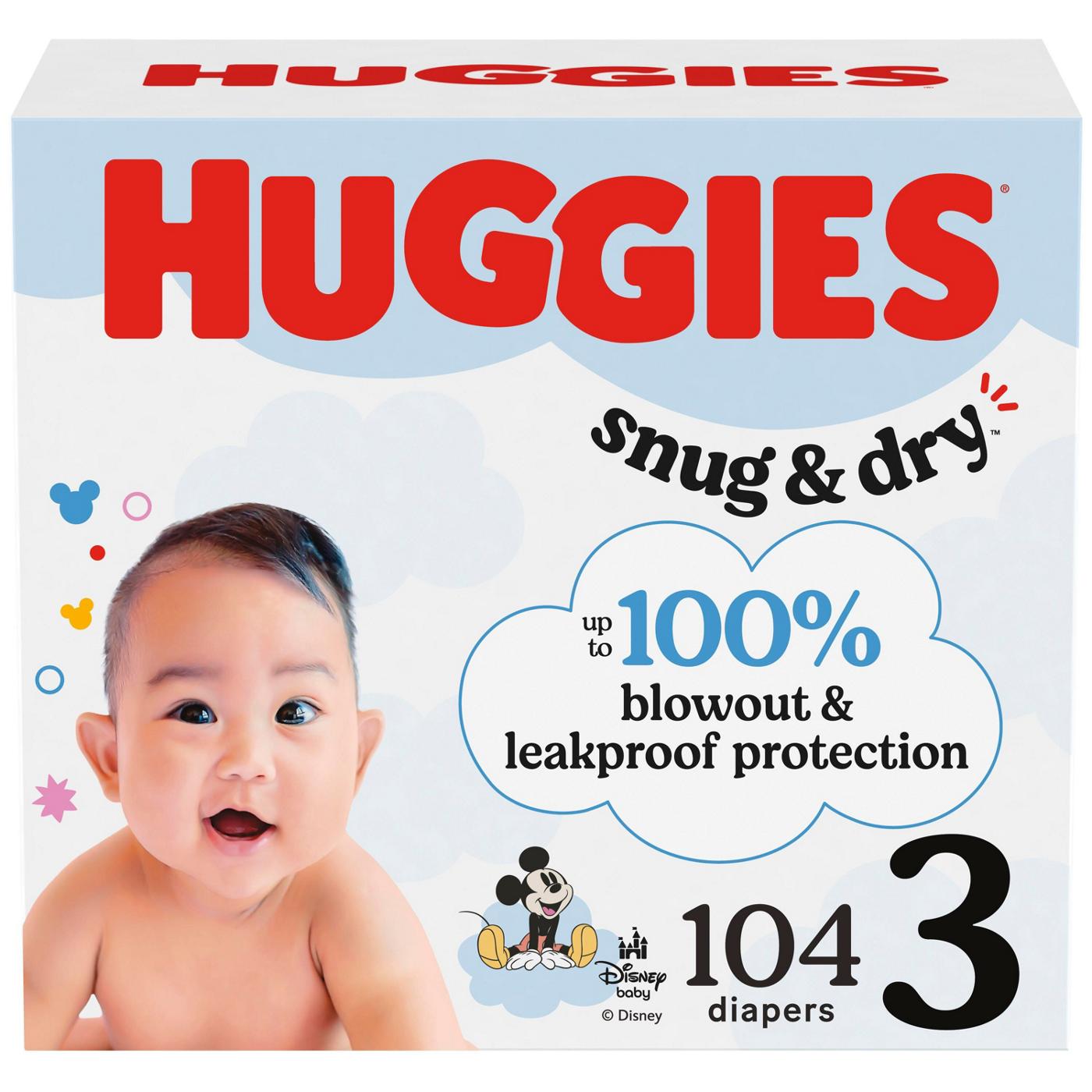 Huggies Snug & Dry Baby Diapers - Size 3 (16-28 lbs); image 1 of 7