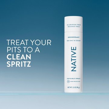 Native Deodorant & Body Spray - Sea Salt & Cedar Scent