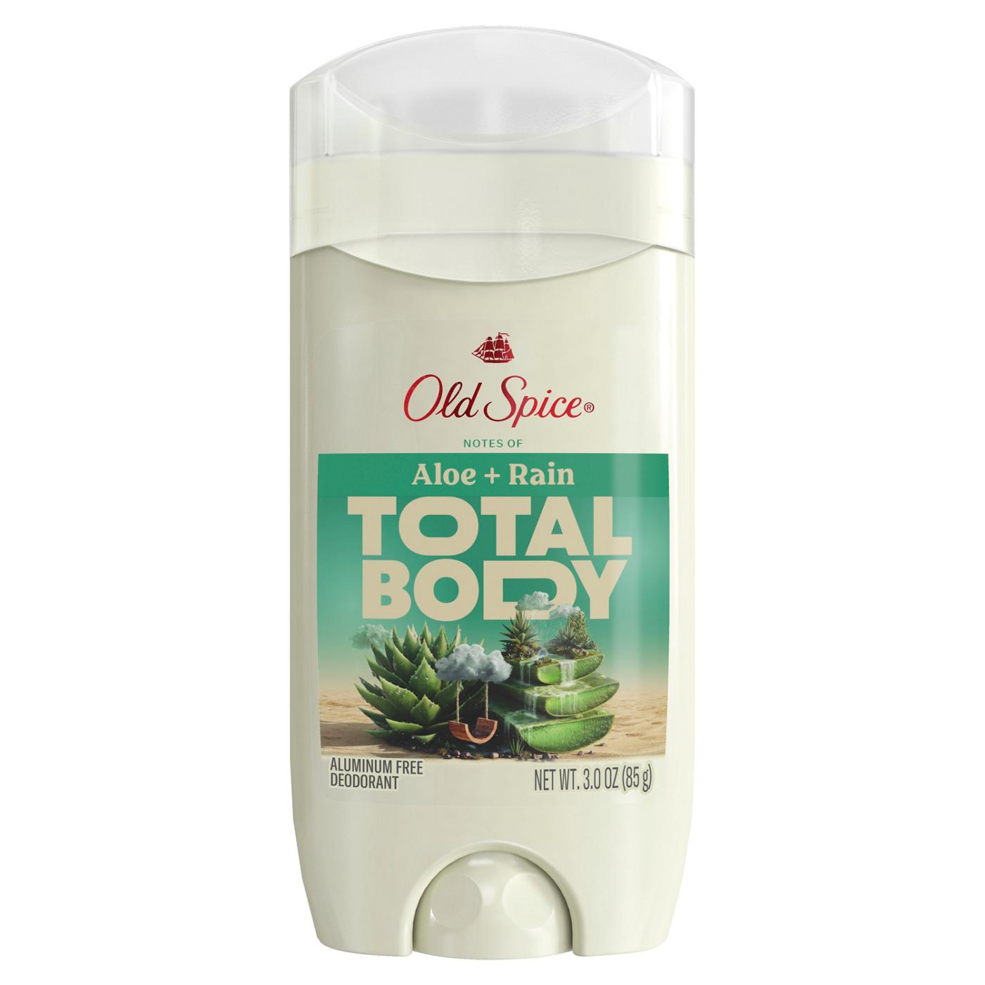Old Spice Total Body Deodorant - Aloe & Rain - Shop Deodorant &  antiperspirant at H-E-B
