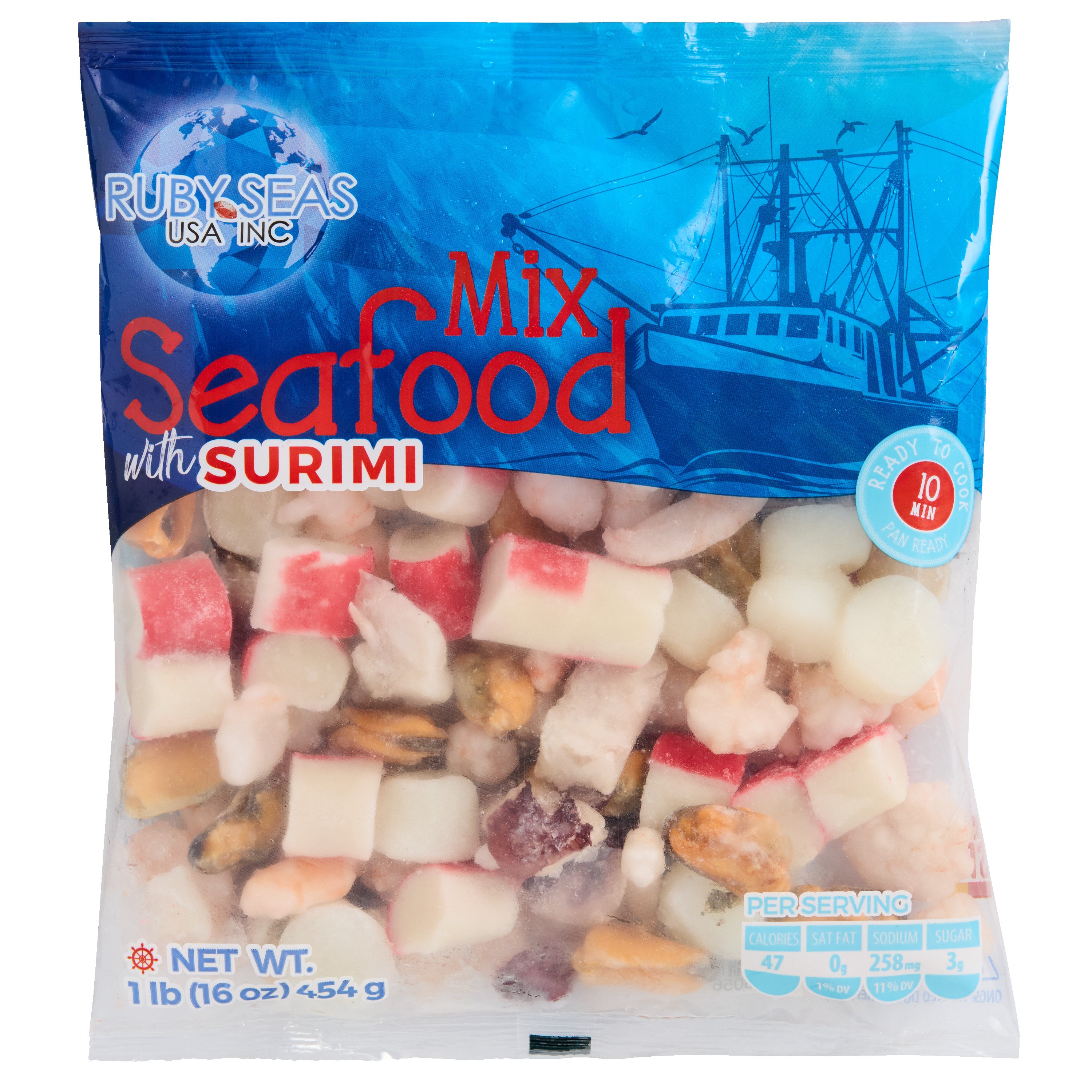 Frozen Seafood Mix with Surimi - Shop Shrimp & shellfish at H-E-B