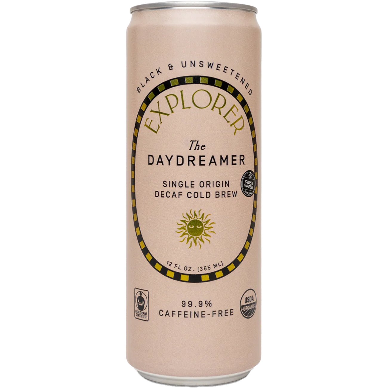 Explorer Daydreamer Decaf Cold Brew Coffee, 12 oz | Central