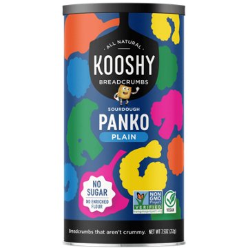 Kooshy Plain Sourdough Panko Breadcrumbs, 7.5 oz
