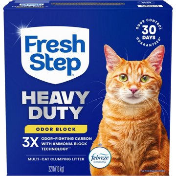 Fresh Step Heavy Duty Multi Clumping Cat Litter - Febreze