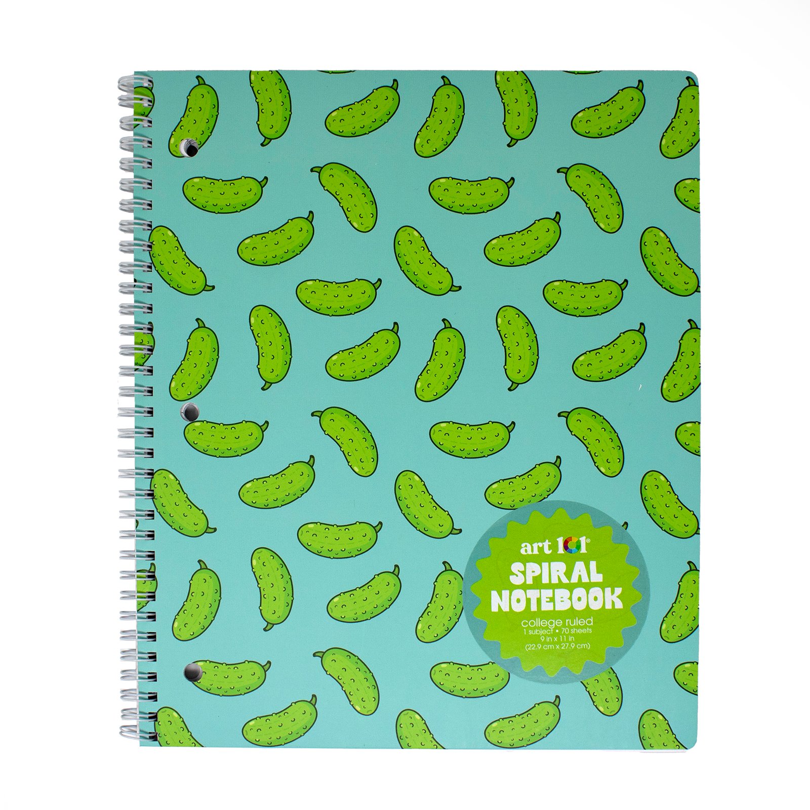 Art 101 College Ruled Spiral Notebook - Pickles - Shop Notebooks at H-E-B