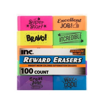 Inc Reward Erasers