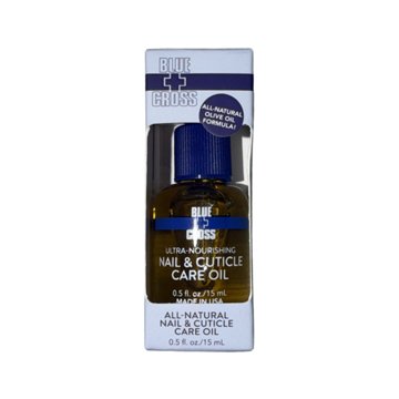 Blossom Blue Cross Nail & Cuticle Care Oil, 0.5 oz