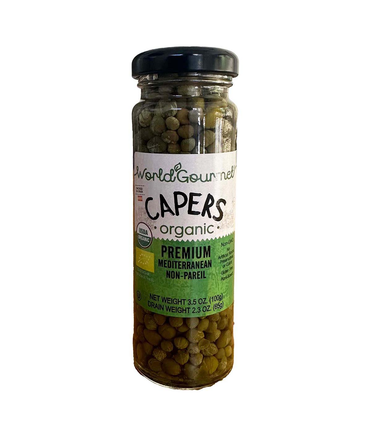 World Gourmet Organic Non-Pareil Capers; image 1 of 3