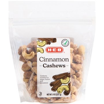 H-E-B Cinnamon Cashews
