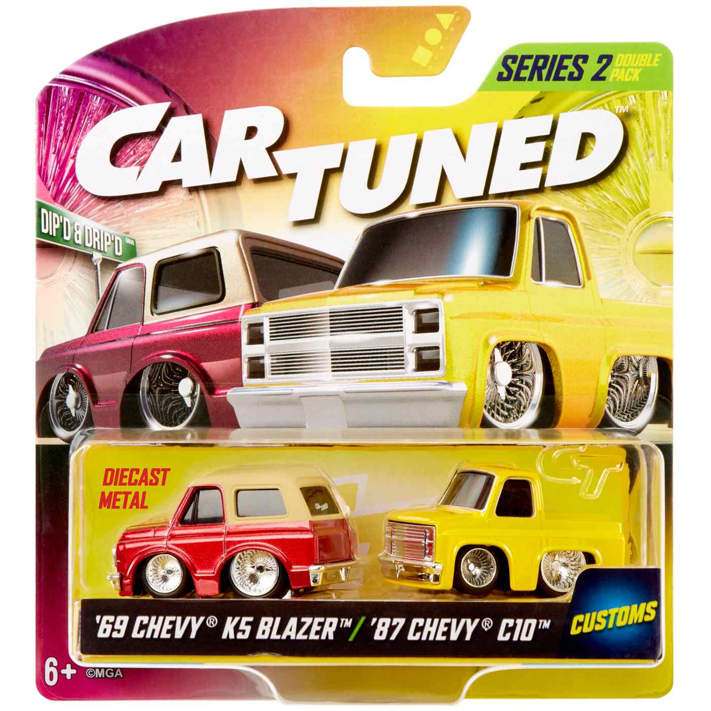 CarTuned Dip'd & Drip'd Diecast Vehicles - Series 2; image 1 of 5