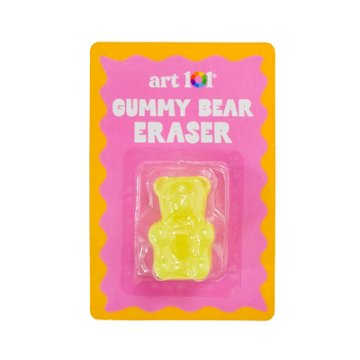 Art 101 Gummy Bear Eraser - Yellow