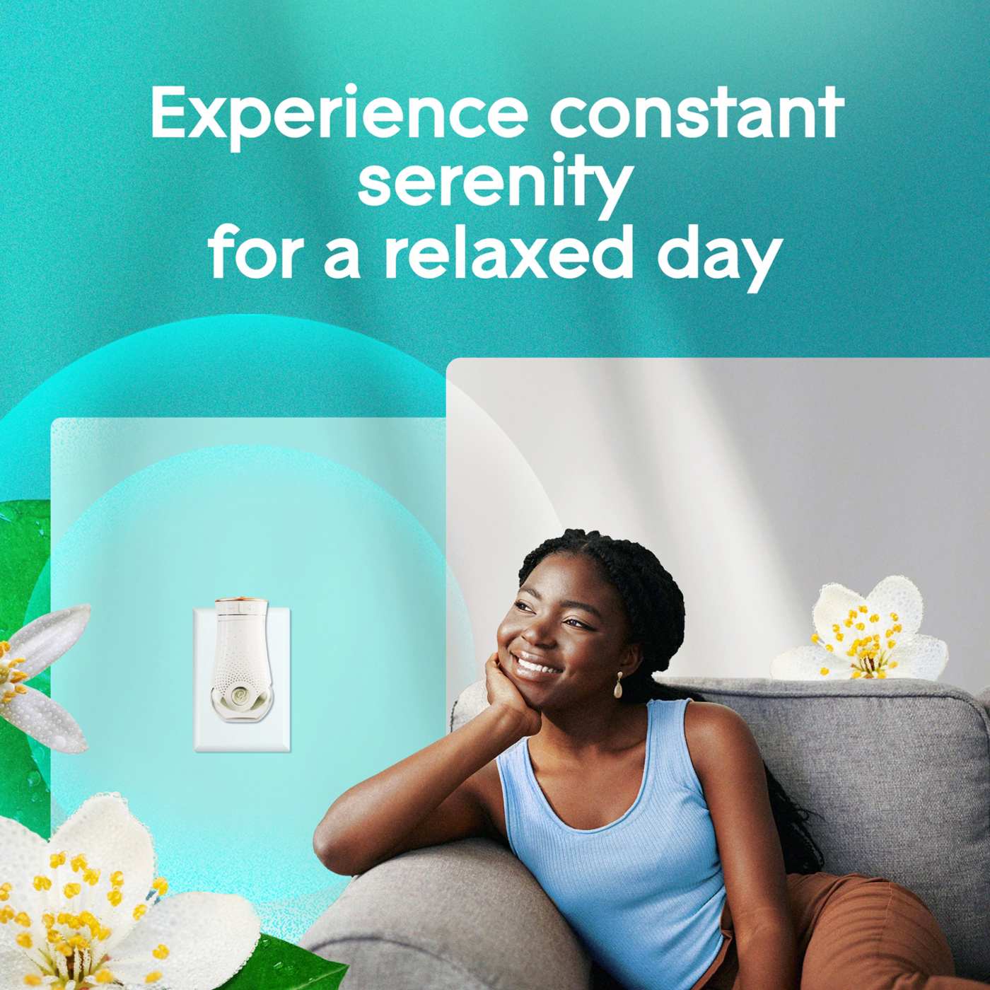 Glade Plug In Scented Oil 2 Count Refills - Dewdrop Petals - 1.34 oz; image 4 of 6