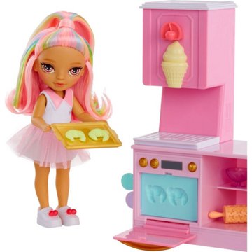 Rainbow High Littles Dessert Shop Patisserie with Kandy Playset