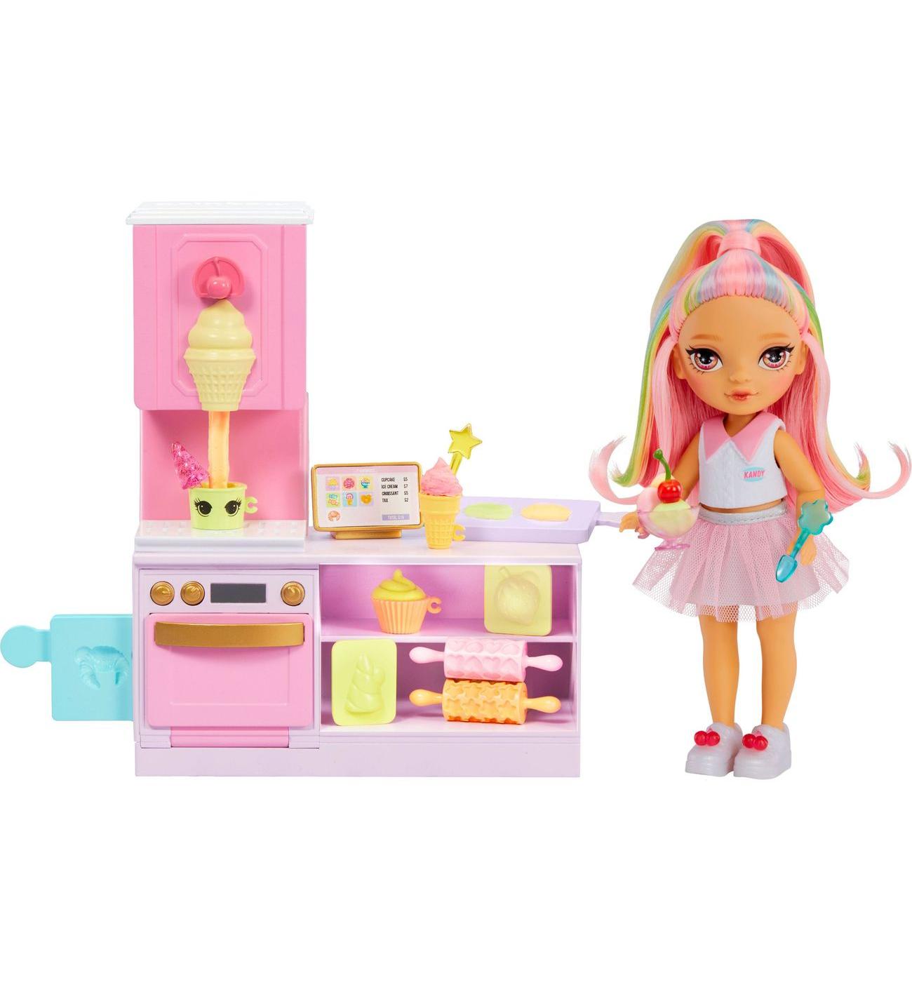 Rainbow High Littles Dessert Shop Patisserie with Kandy Playset; image 5 of 5