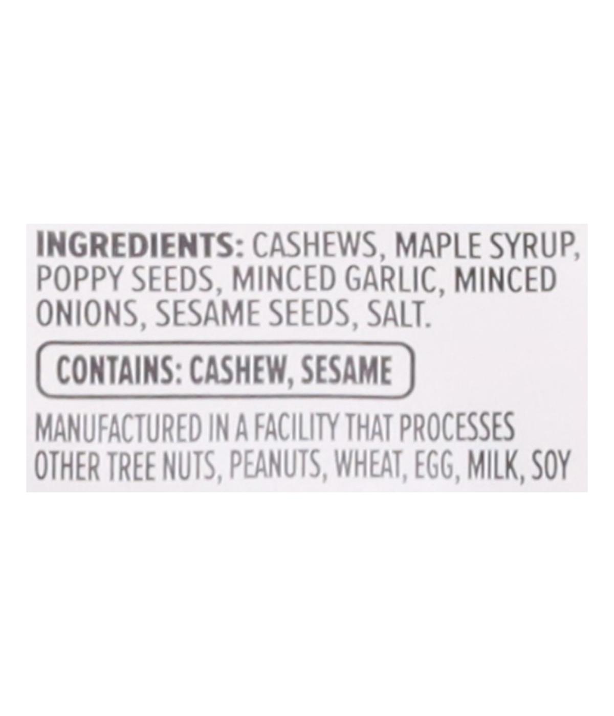 H-E-B Everything Bagel Seasoned Cashews; image 5 of 6