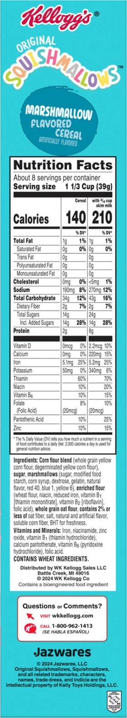 Kellogg's Special Edition Squishmallows Cereal; image 2 of 2