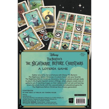 The Nightmare Before Christmas Loteria Game