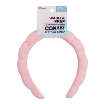Conair Pink Spa Bubble Headband