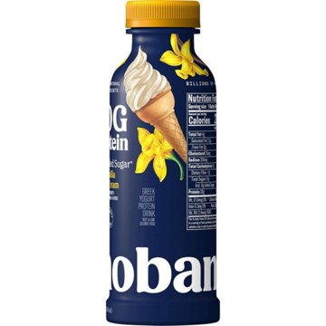 Chobani 30G Protein Zero Sugar Added Yogurt Drink - Vanilla Ice Cream, 14 oz