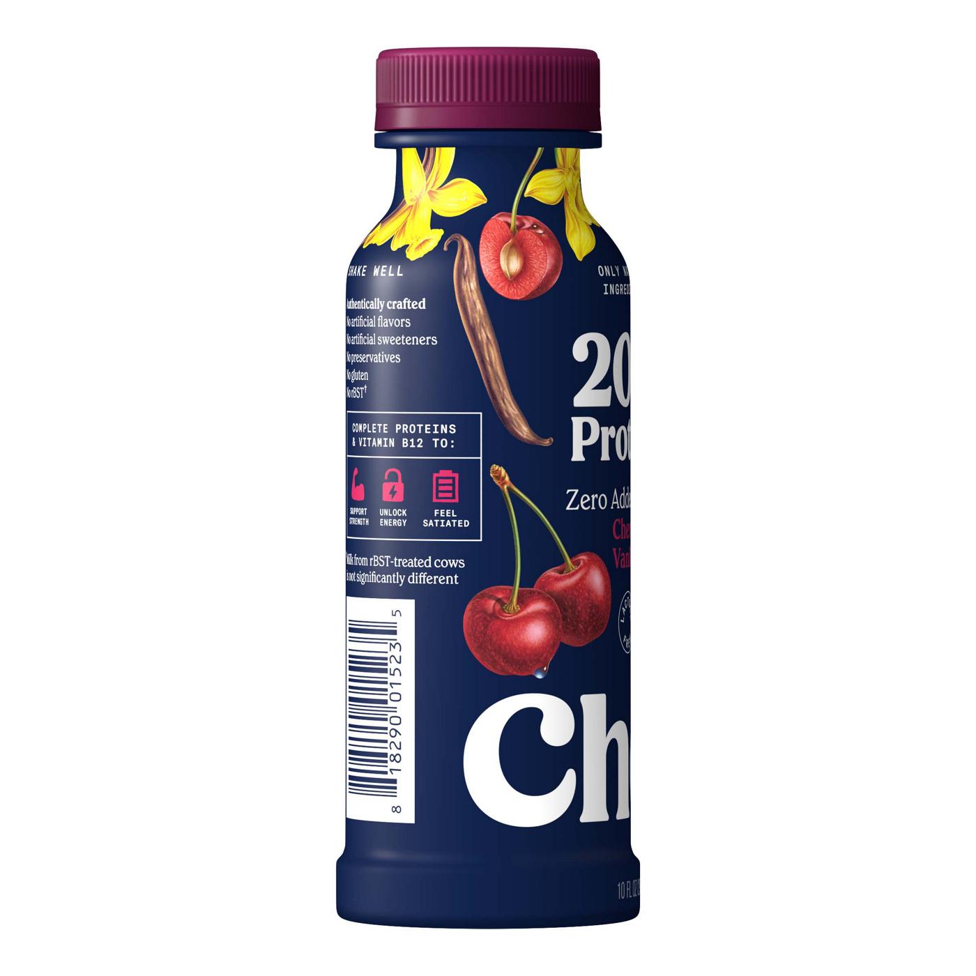 Chobani 20g Protein Zero Sugar Added Yogurt Shake - Cherry Vanilla; image 2 of 3