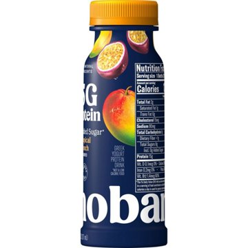 Chobani 15G Protein Zero Sugar Added Yogurt Drink - Tropical Punch, 7 oz