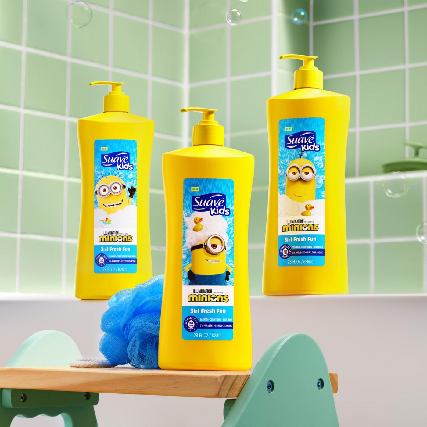 Suave Kids Minions 3-In-1 Shampoo, Conditioner, and Body Wash; image 4 of 7