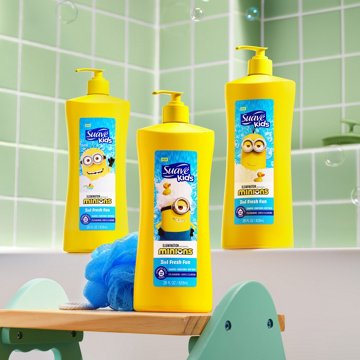Suave Kids Minions 3-In-1 Shampoo, Conditioner, and Body Wash, 28 oz Pump
