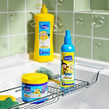 Suave Kids Minions 3-In-1 Shampoo, Conditioner, and Body Wash, 28 oz Pump