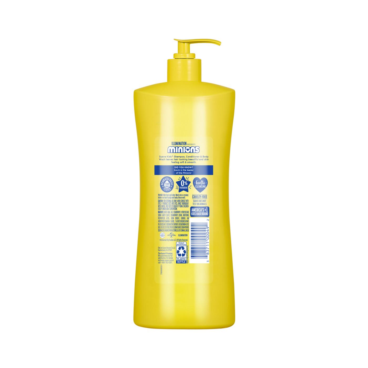 Suave Kids Minions 3-In-1 Shampoo, Conditioner, and Body Wash; image 6 of 7