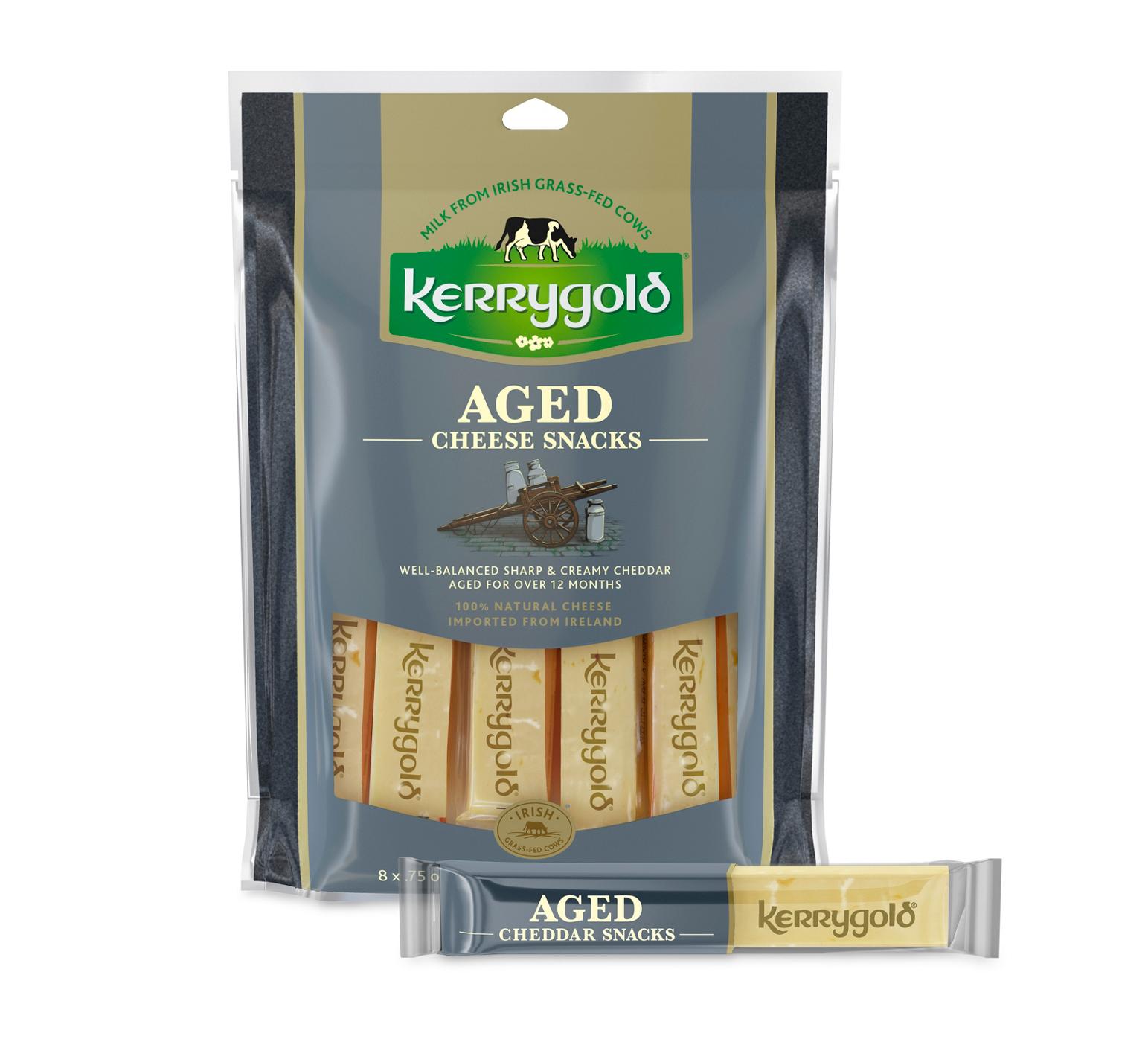 Kerrygold Aged Cheddar Cheese Stick Snacks; image 2 of 2