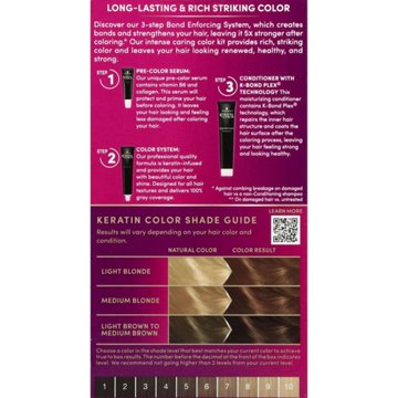 Schwarzkopf Keratin Color Permanent Hair Color - 6.64 Champagne Brown