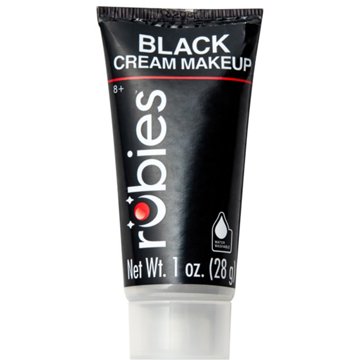 Rubies Black Cream Tube Halloween Makeup, 1 oz