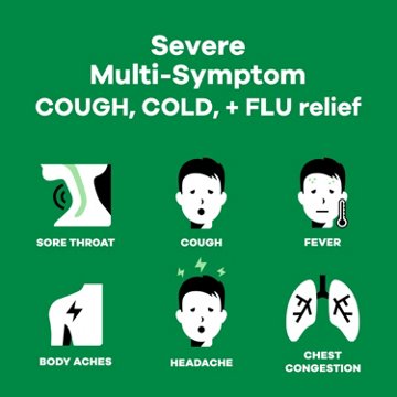 Robitussin Adult Maximum Strength Severe Multi-Symptom Cough Cold & Flu