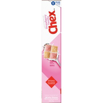 General Mills Strawberry Vanilla Chex Cereal - Family Size