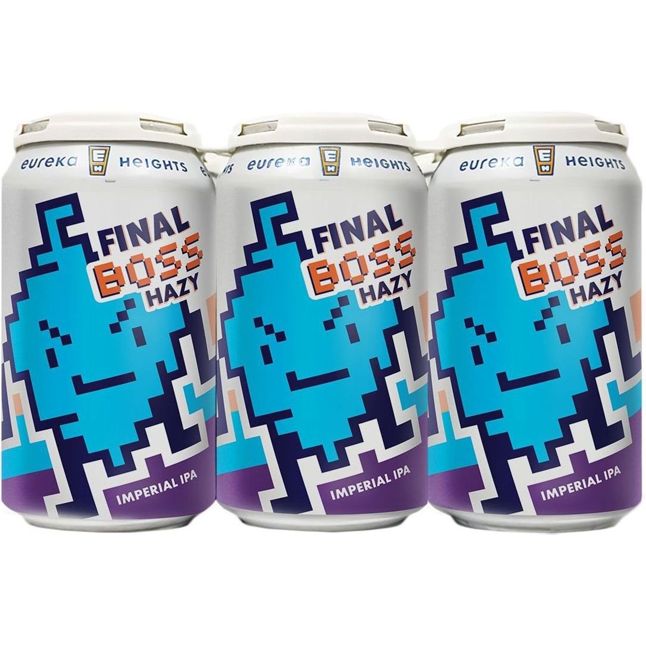 Eureka Heights Final Boss Hazy IPA Craft Beer 6 pk Cans - Shop Beer at ...