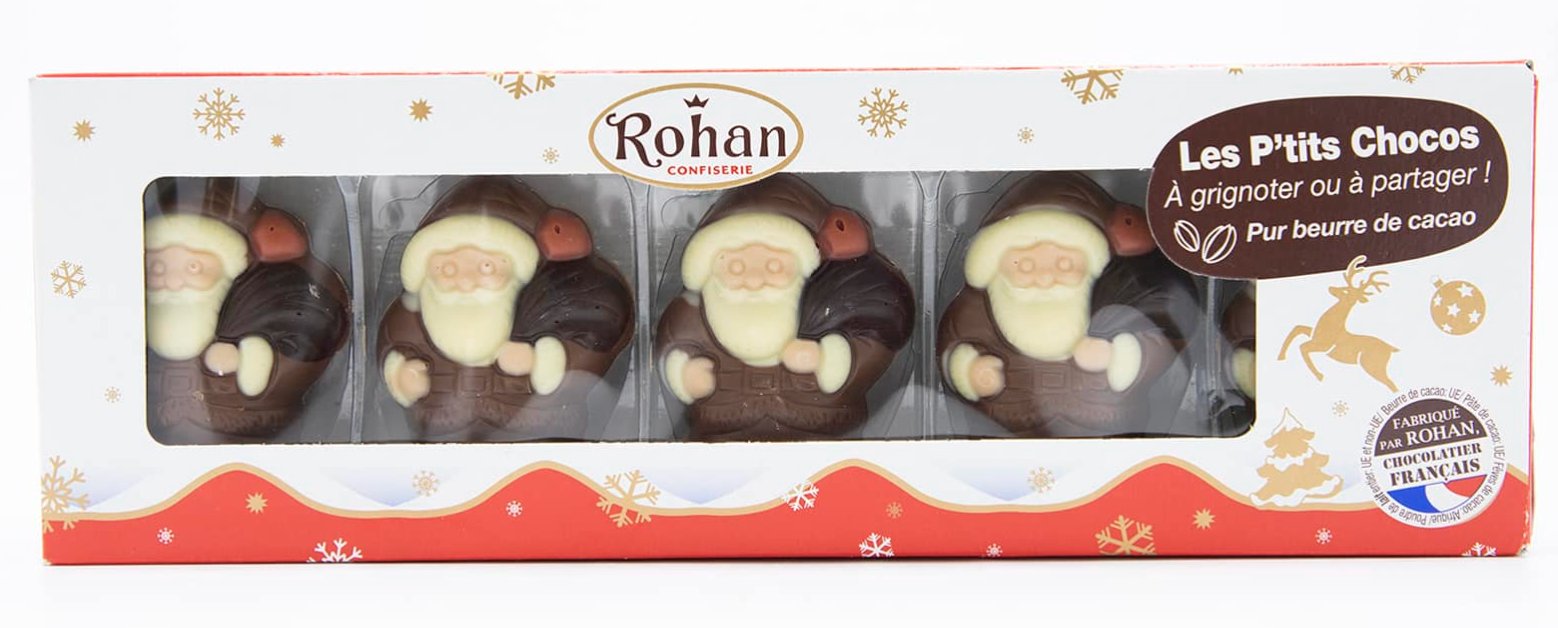 Rohan Little Santas Chocolate Tray, 5 ct | Central Market - Really