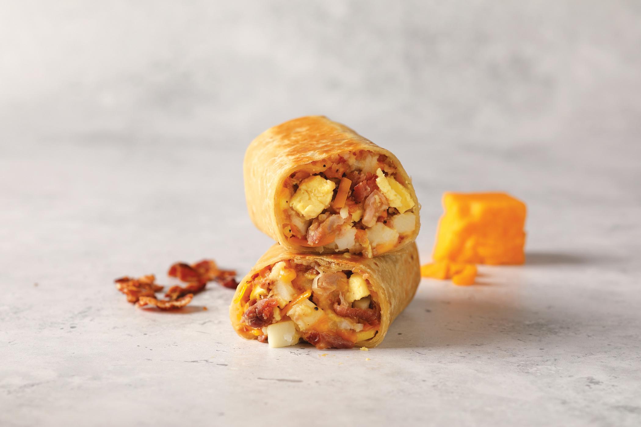 Fresh & Simple Bacon, Egg & Cheese Burrito; image 2 of 2