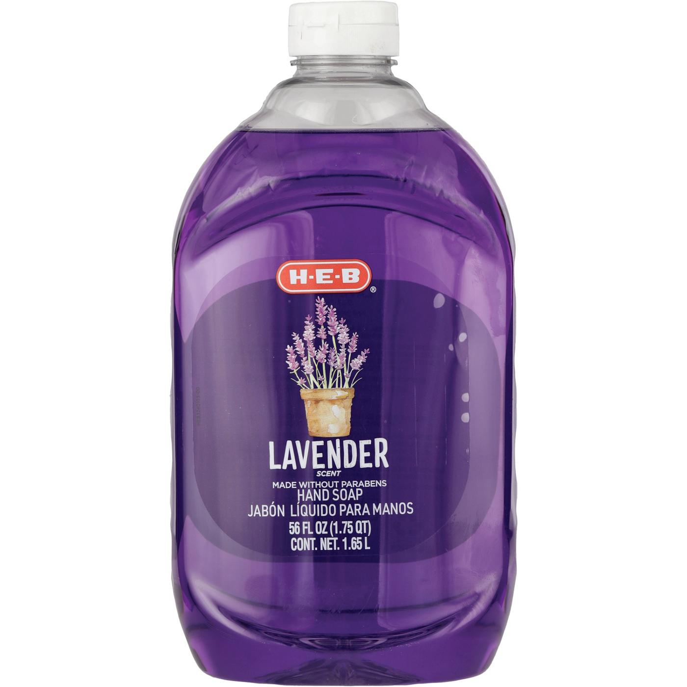 H-E-B Liquid Hand Soap Refill - Lavender; image 1 of 2