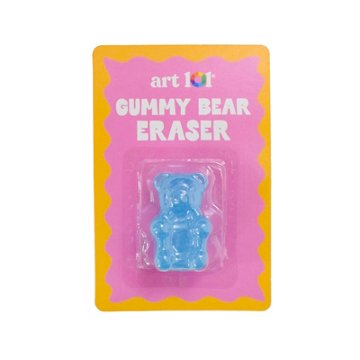 Art 101 Gummy Bear Eraser - Blue