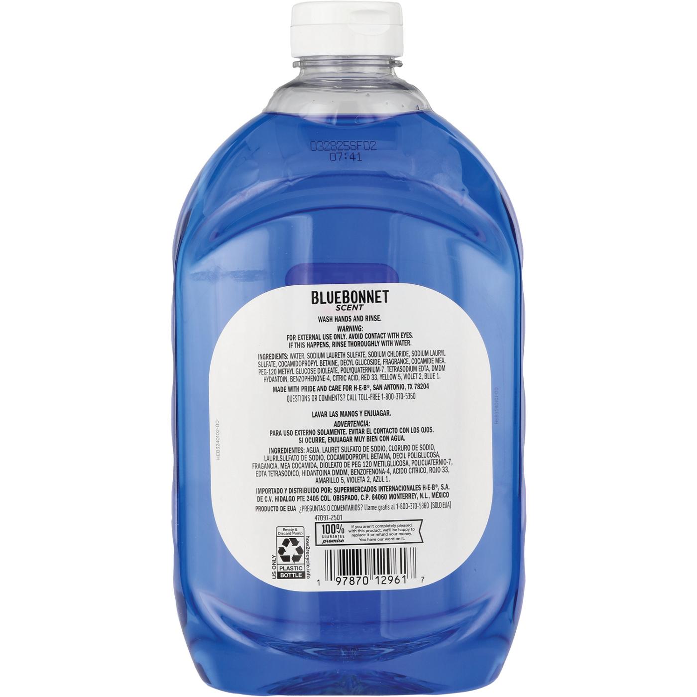 H-E-B Liquid Hand Soap Refill - Bluebonnet; image 2 of 2