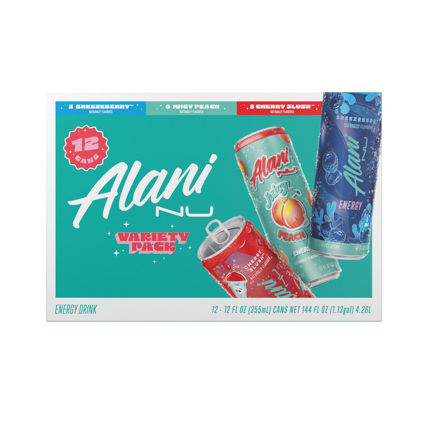 Alani Nu Energy Drinks Variety Pack 12 pk Cans; image 1 of 4