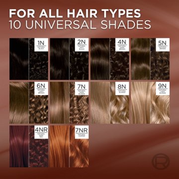 L'Oréal Paris Excellence Creme Universal Nudes Ammonia Free Permanent Hair Color - 4NR Natural Dark Red