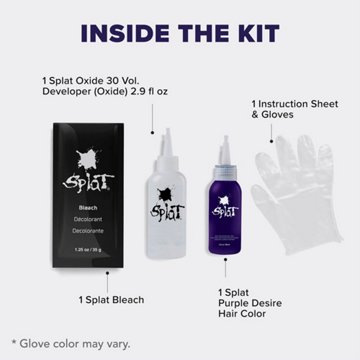 Splat Semi-Permanent Hair Color Kit - Purple Desire