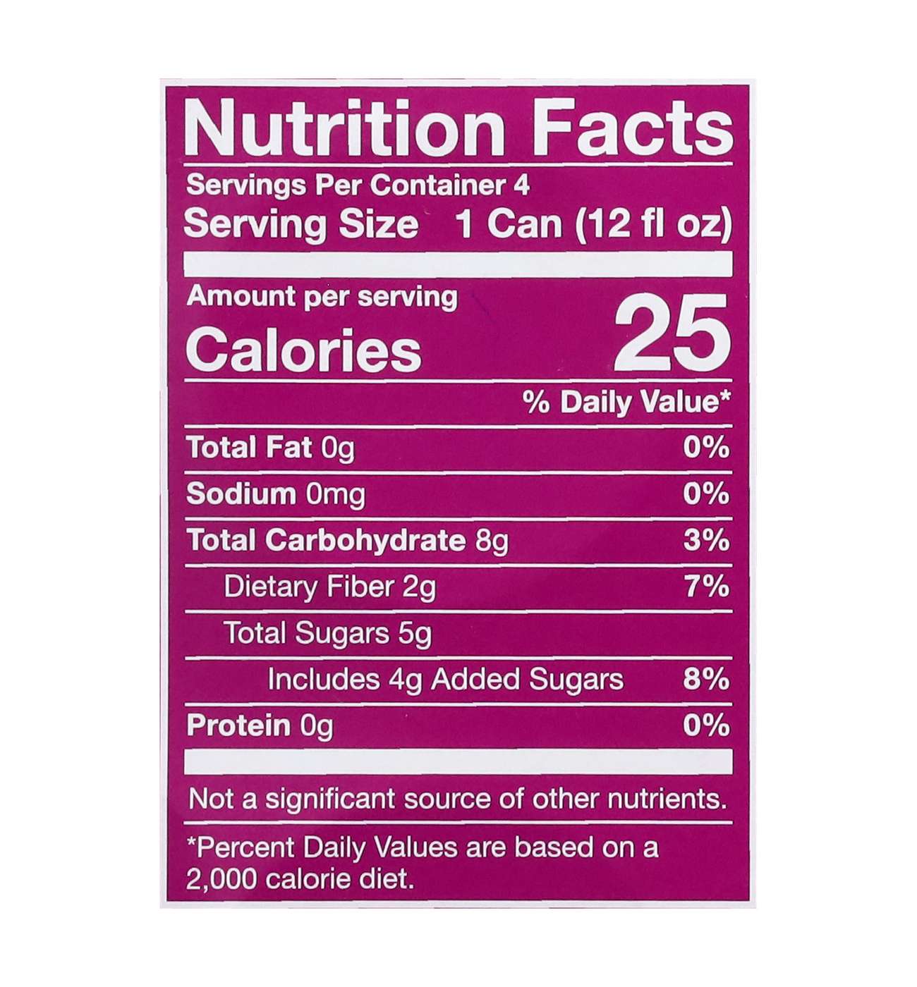 poppi Prebiotic Soda 4 pk Cans - Cherry Cola; image 4 of 4