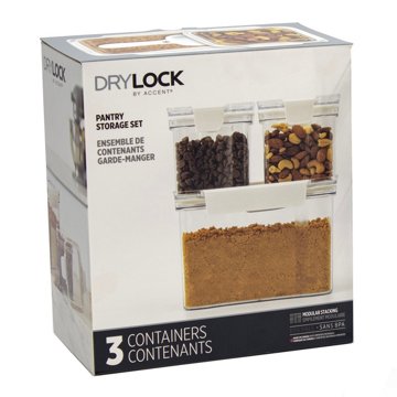Drylock Tritan Pantry Food Storage Set, 6 pc